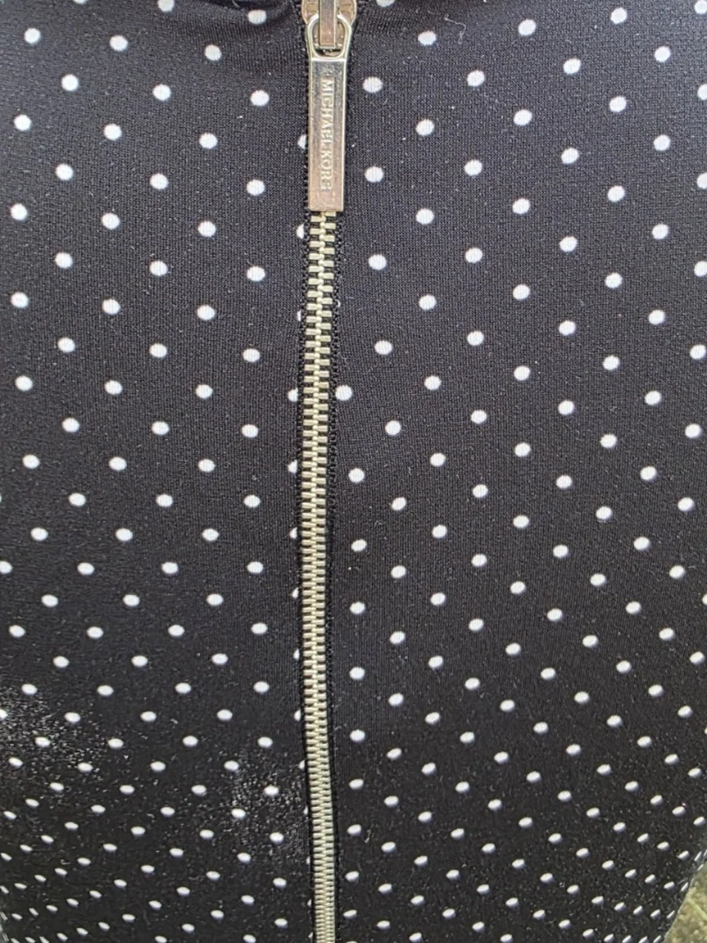 Classic Black & White Polka Dot Fit-and-Flare Dress